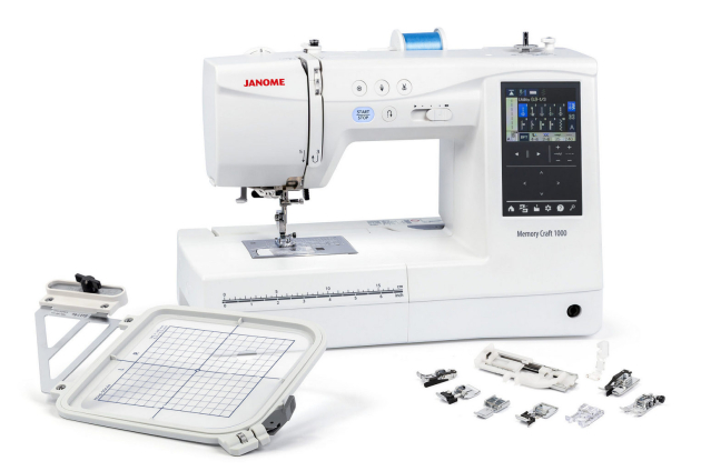 JANOME MEMORY CRAFT 1000 MC 1000 фото №12