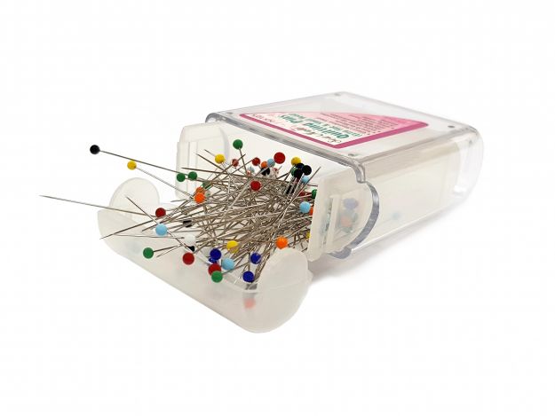 Шпильки зі скляними головками, тонкі (0,40х36 мм) NS105 фото №3