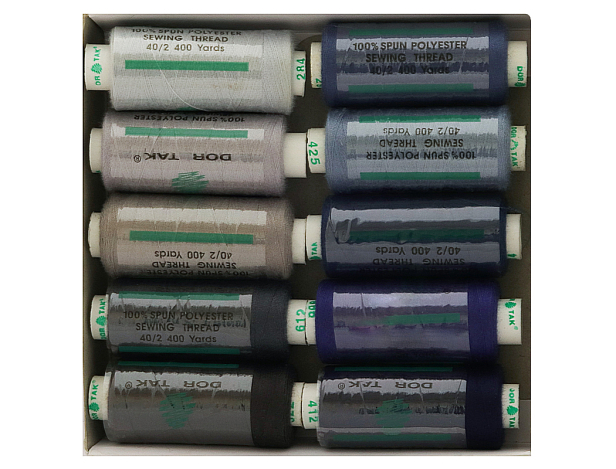 Набір швейних ниток №7 Dor Tak (10 шт.) набір №7 фото №1