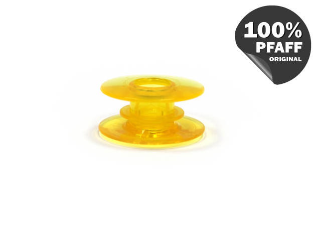 Шпулька пластикова (жовтий) (20,7*10,4 мм) 820921096 фото №2