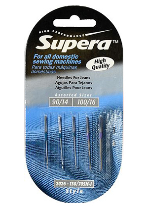 Голки Supera Jeans №90-100 (5) Голки Supera Jeans №90-100 фото №1