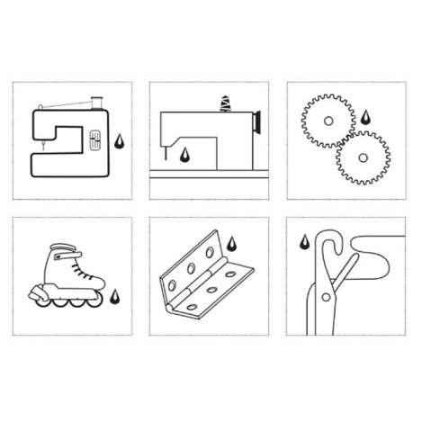 Масло для швейного обладнання (100 мл) 11188 фото №2