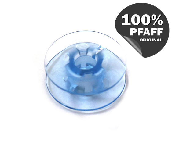 Шпулька блакитна пластикова (21,6*8,6 мм) 820779096 фото №3