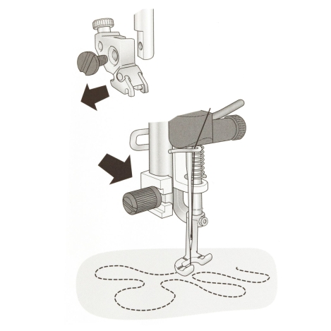 Открытая пружинная лапка (металлическая) 821141096 фото №3