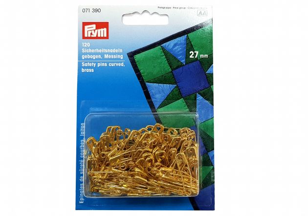 Англійські квілтові шпильки, вигнуті (27 мм) 071390 фото №1