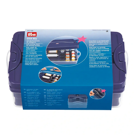 Клік-бокс із вставкою для зберігання швейних ниток 612406 фото №1