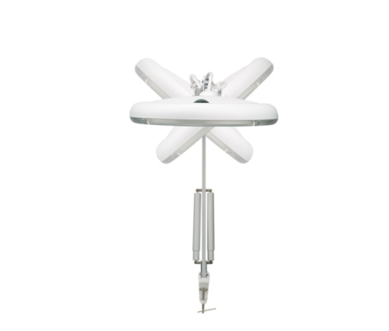 Лупа з підсвічуванням та кріпленням до столу 610713 фото №4