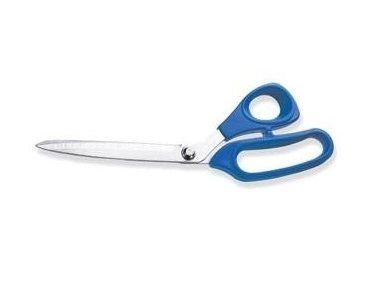 Ножницы портновские, синие (254 мм) 339 фото №1