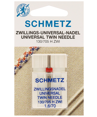 Голка Twin Universal №70/1,6 64859 фото №1