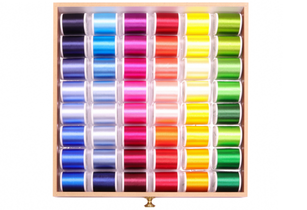 Набір вишивальних ниток Madeira Rayon (1000 m) в скриньці 8120 W фото №3