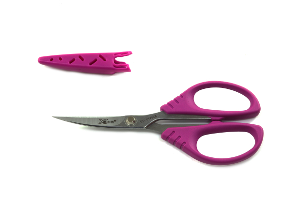 Ножницы для шитья с изогнутыми лезвиями (140 мм) EL-0140CB фото №2