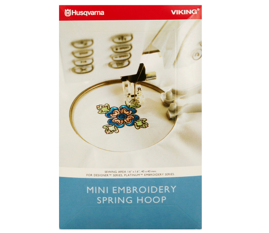 Круглые пяльцы Husqvarna Viking Mini Spring (40*40 мм) (Арт. 412573901) 412573901 фото №1