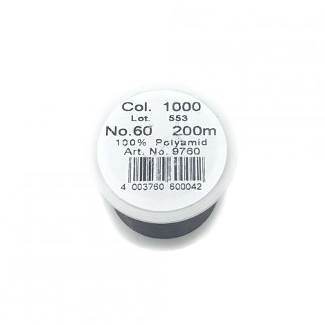 Прозора швейна нитка Monofil, темна (200 м) 9760 фото №2