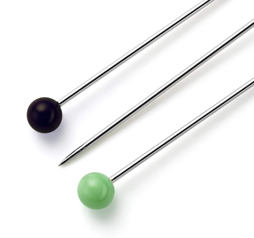 Шпильки зі скляними головками, середні (0,60х30 мм) p426 029265 фото №3