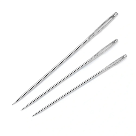 Голки гострі для вишивки № 18-22 (6 шт.) 125554 фото №2