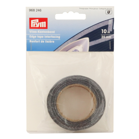 Флізелінова стрічка для стабільності зрізів, сіра 968246 фото №3