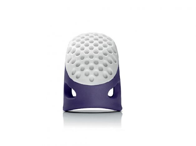 Наперсток эргономичный, размер 15мм (S) (фиолетовый)  431140 фото №1