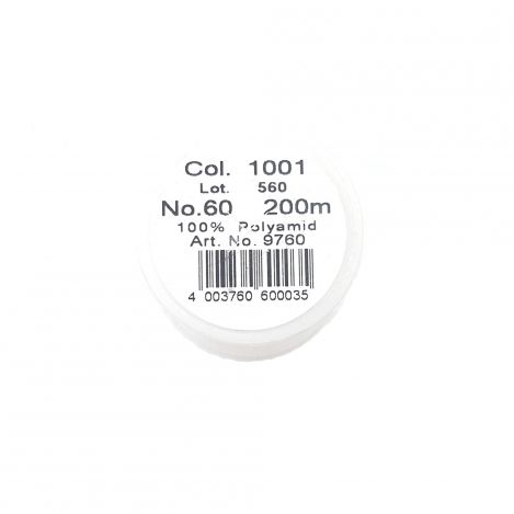 Прозора швейна нитка Monofil, світла (200 м) 9760 фото №2