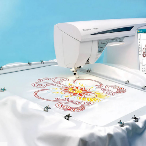 Зажимы для вышивальных пялец Husqvarna/Pfaff (8 шт.) (металлические)  412651804 фото №3