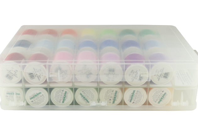 Подвійний набір вишивальних ниток Rayon (1000 м) (42 шт.) 8042 фото №2