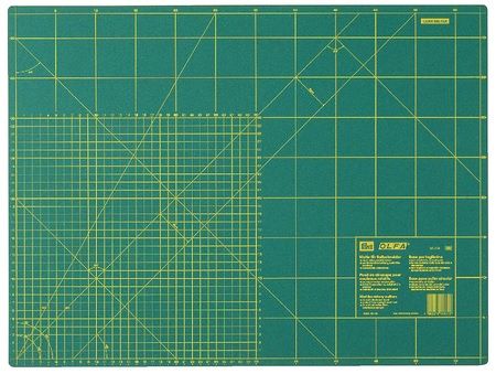 Коврик для раскройных ножей с шкалой см/дюймы (60x90см) 611382 фото №1