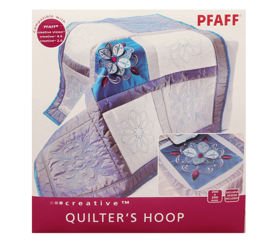 Пяльцы Pfaff Quilter's Hoop (200*200 мм) + 4 дизайна (Арт. 820940096) 820940096 фото №1