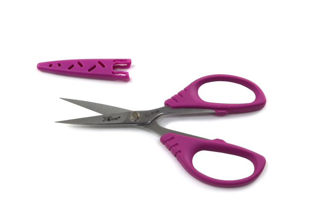 Ножницы портновские розового цвета (140 мм) EL-0140 фото №1