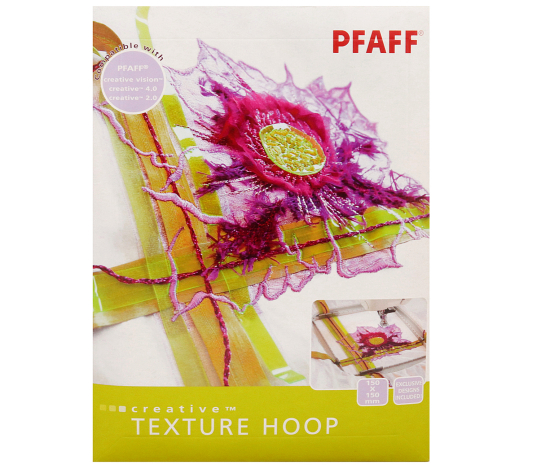 Пяльцы Pfaff для вышивания на лентах  (150*150 мм) + 3 дизайна (Арт. 820919096) 820919096 фото №1