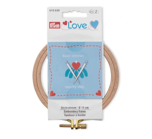 П’яльці з букової деревини з гвинтом (10 см) 610630 фото №3