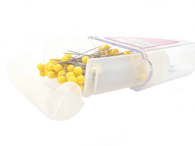 Шпильки з пластиковими головками, середні (0,60х48 мм) NS012 фото №3