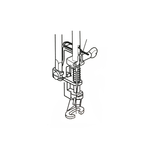 Открытая лапка для свободной техники шитья Janome/Family 200340001 фото №3