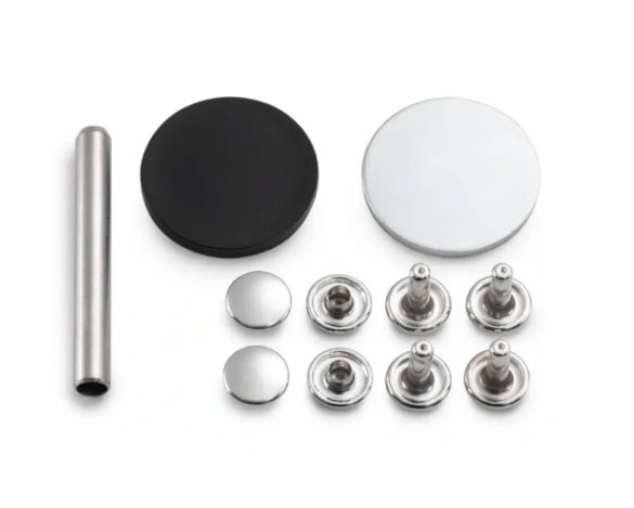 Клепки 4-6 мм, сріблястого кольору (15 шт.) 403151 фото №3