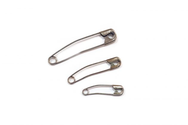 Английские квилтовые булавки, изогнутые (27/38/50мм) NS003 фото №2