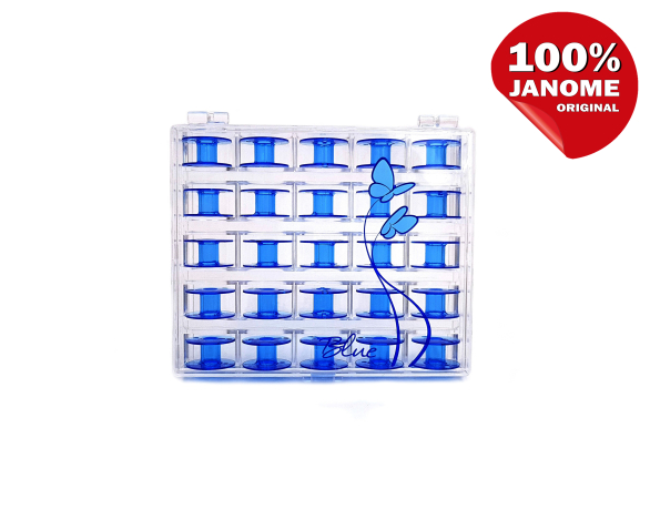 Коробка із пластиковими шпульками (синя) 200277084 фото №3