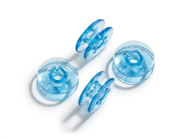 Набір пластикових шпульок (21,9*9 мм) (4 шт.) 610361 фото №1