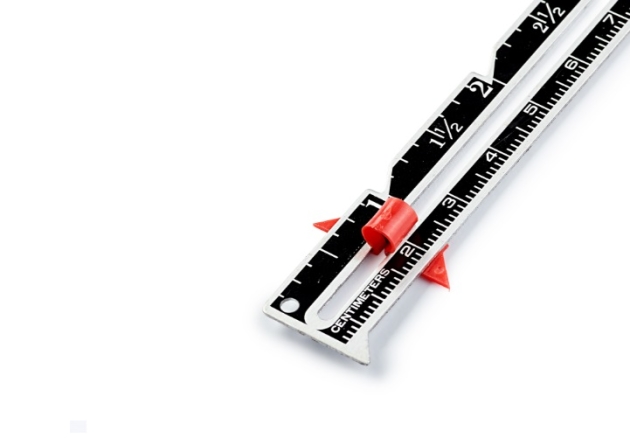 Линейка для шитья и вязания (см/дюймы) 611738 фото №2