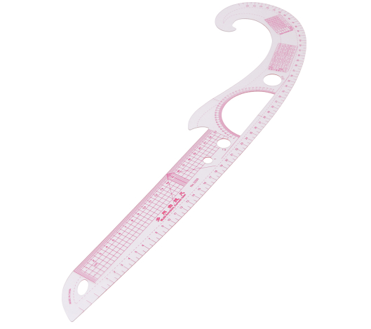 Лінійка-лекало кравецьке вигнуте (23х56 см) 3250 фото №1