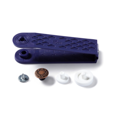 Джинсові кнопки, зістарена мідь (14 мм) 622200 фото №3