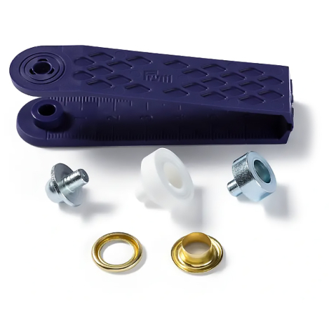 Люверси золоті (внутрішній діаметр 8 мм) 541375 фото №3