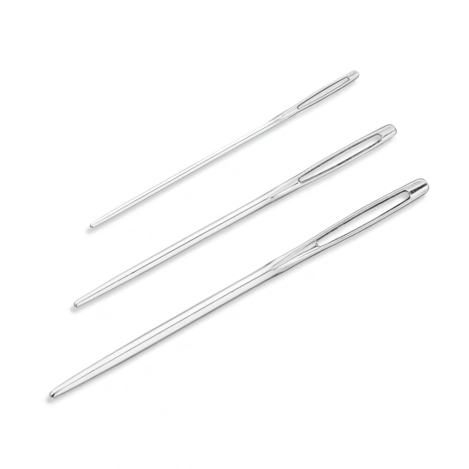 Иглы ручные для шерсти без острия № 1-5 (3 шт.) 124119 фото №2