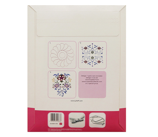 Мульти-пяльцы Pfaff All Fabric Hoop (150*150 мм) + 3 дизайна (Арт. 820889096) 820889096 фото №2