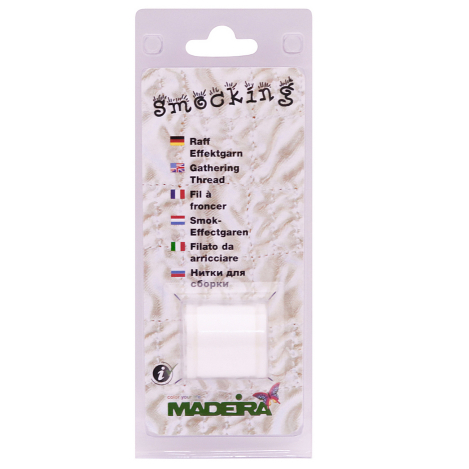 Нитка вишивальна для збирання при прасуванні 9662 фото №1