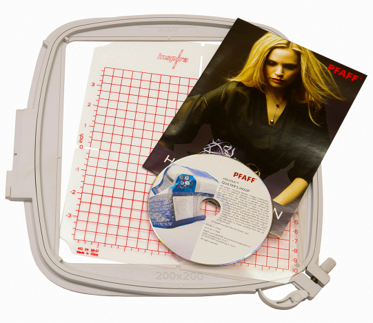 Пяльцы Pfaff Quilter's Hoop (200*200 мм) + 4 дизайна (Арт. 820940096) 820940096 фото №3