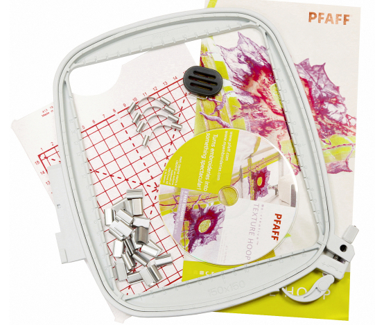 Пяльцы Pfaff для вышивания на лентах  (150*150 мм) + 3 дизайна (Арт. 820919096) 820919096 фото №2