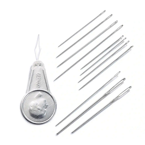 Набір різних голок з нитковтягувачем (50 шт.) 128400 фото №2