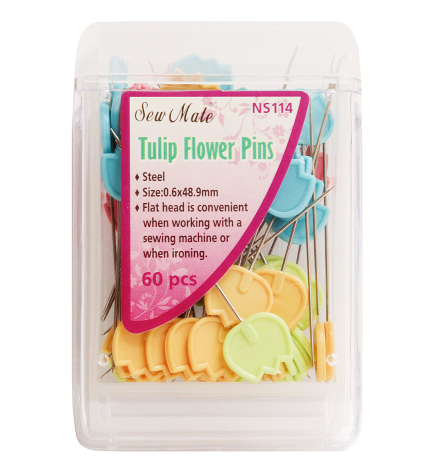 Шпильки з головками 'Тюльпан', середні (0,60х48,9 мм) NS114 фото №2