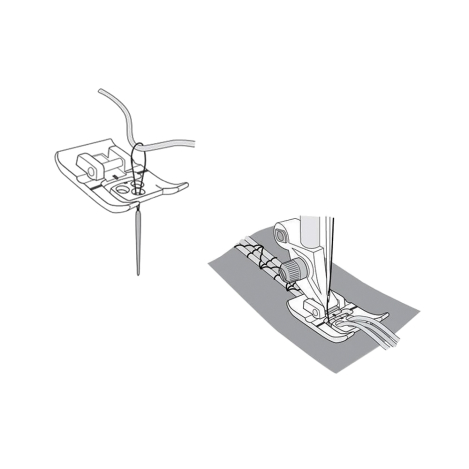 Лапка для 3-х ниток (металева) Husqvarna 413187045 фото №3