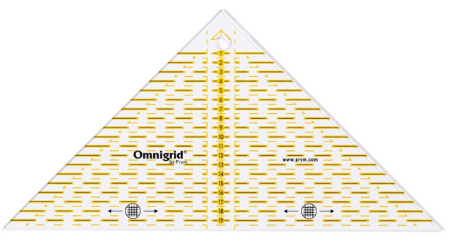 Трикутник для 1/4 квадрата (20 см) 611313 фото №1