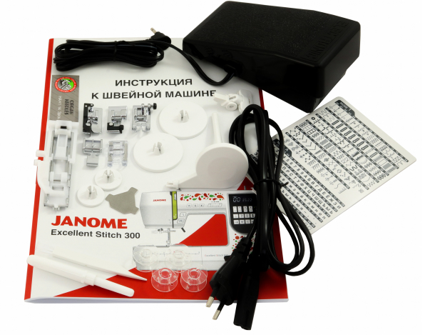 JANOME EXCELLENT STITCH 300 JANOME Excellent Stitch 300 фото №9