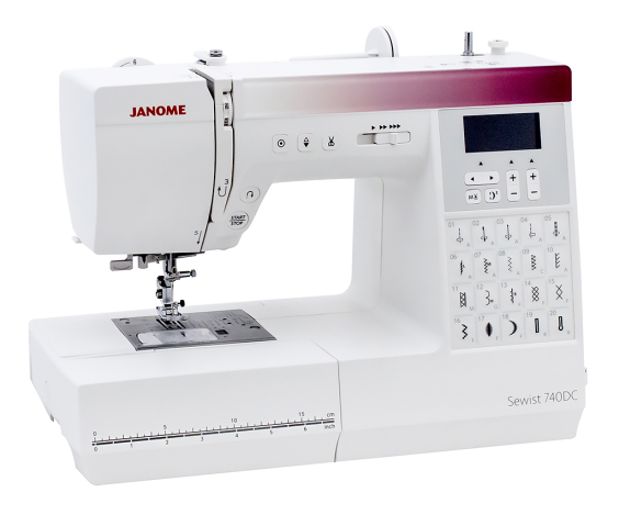 JANOME SEWIST 740DC Janome Sewist 740DC фото №2